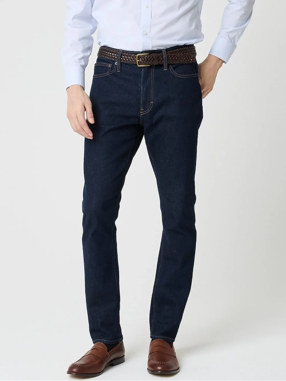 J.Crew Slim-fit Jeans in Vintage Flex fabric.